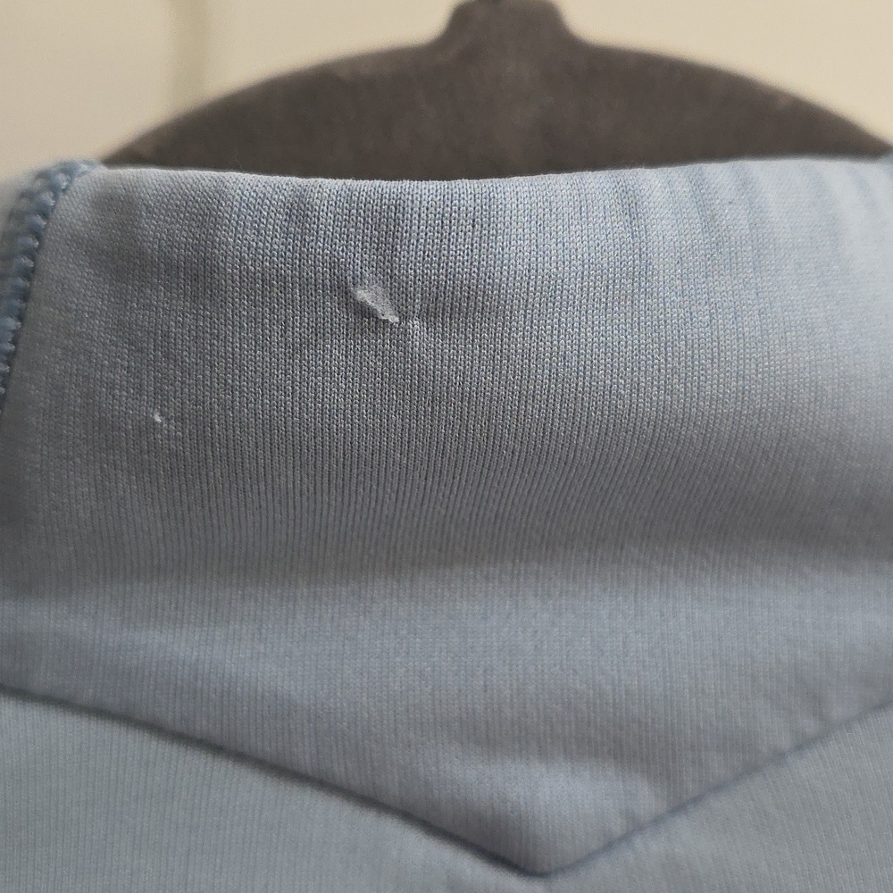 KJUS Keano Half-Zip Blue Fog Golf Mid Layer SPF Protector Men's Size Medium - Picture 10 of 14